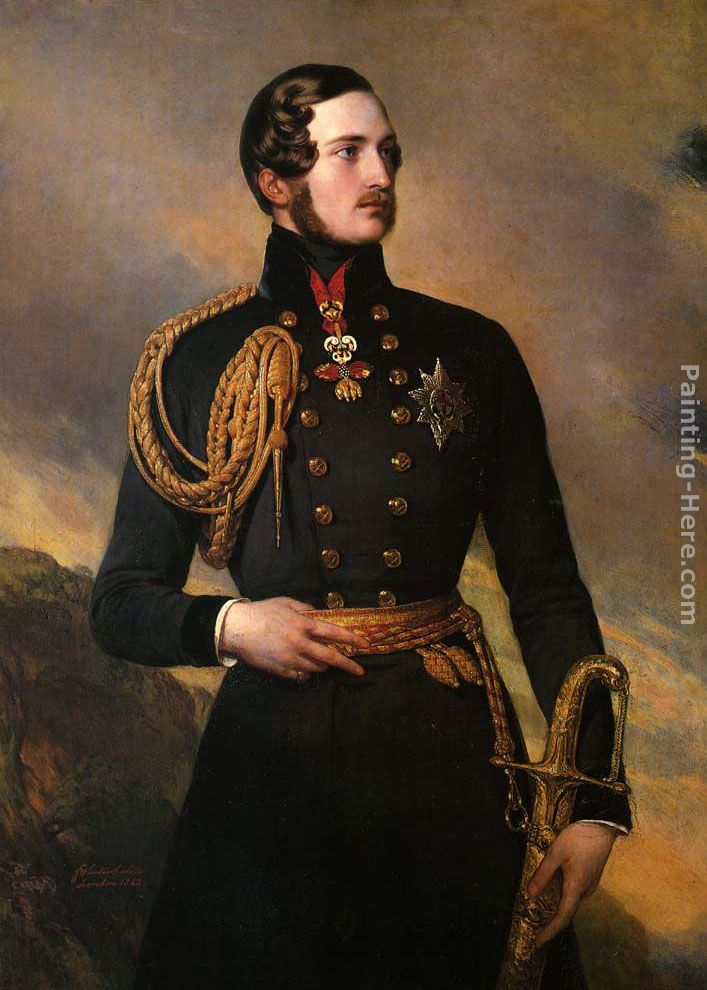 Prince Albert painting - Franz Xavier Winterhalter Prince Albert art painting